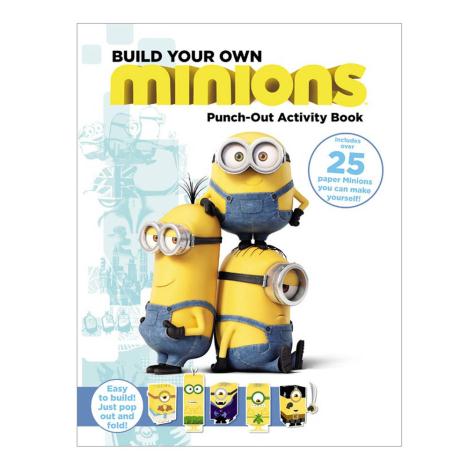 Build Your Own Minions Press Out Model Book  £12.99
