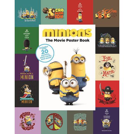 Minions The Movie A4 Poster Book  £3.49