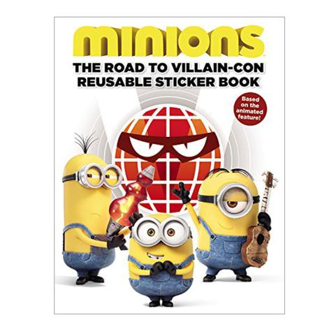The Road to Villain-Con Minions A4 Sticker Book  £4.99