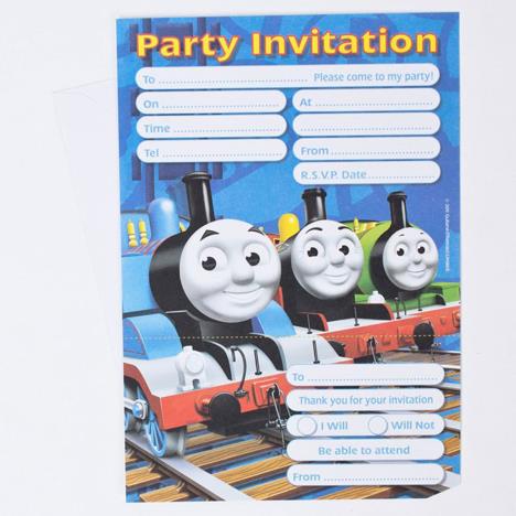 Thomas & Friends Party Invitations with Envelopes Pack of 20  £2.99