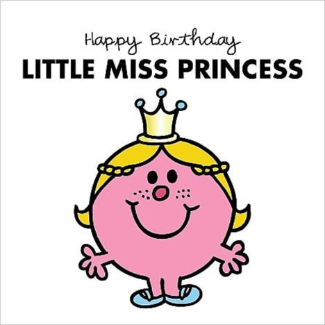 3D Holographic Little Miss Princess Mr Men Birthday Card  £3.59