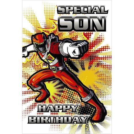 Special Son Power Rangers Birthday Card  £2.49