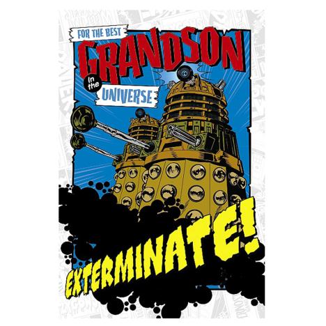 Grandson Birthday 3D Holographic Doctor Who Card  £3.79