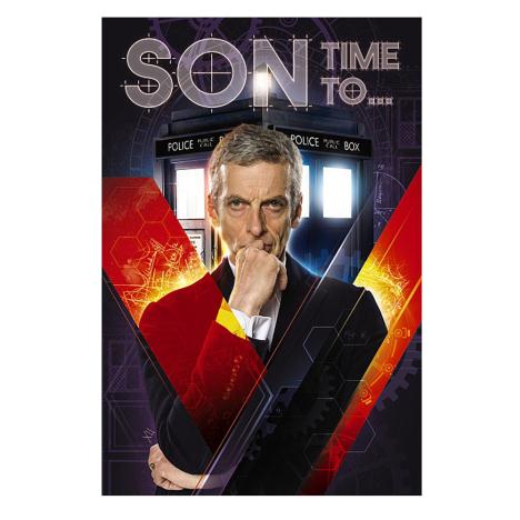 Son Birthday 3D Holographic Doctor Who Card  £3.79