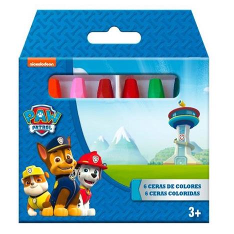 Paw Patrol 6 Piece Crayon Set  £1.29