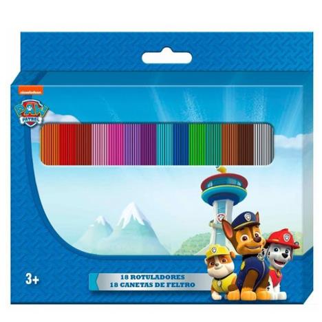 Paw Patrol Felt-Tip Pens Pack of 18  £2.99