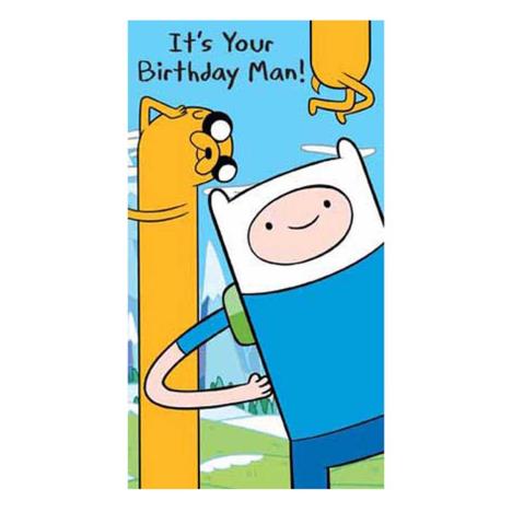 Its Your Birthday Adventure Time Birthday Card  £2.10