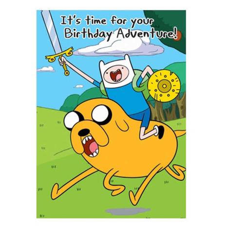 Happy Birthday Adventure Time Birthday Card  £1.65