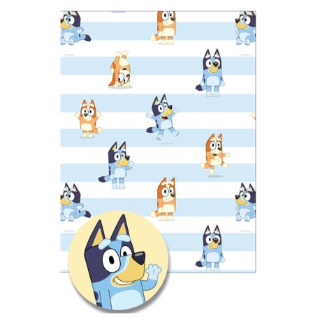 Bluey Gift Wrap & Tags Set  £2.20