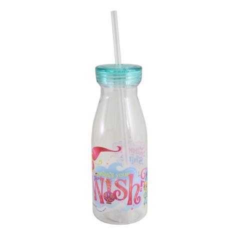 Shimmer & Shine Plastic Milk Bottle With Straw  £2.49