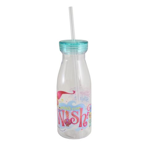 Shimmer & Shine Plastic Milk Bottle With Straw  £2.49
