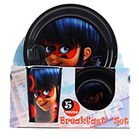 Miraculous Ladybug 5 Piece Breakfast Set  £4.99
