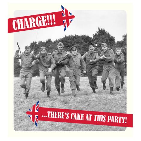 CHARGE!!! Dad