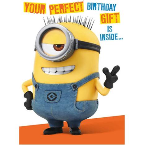 Minion Birthday Card With Assemble Your Own 3D Minion  £2.69