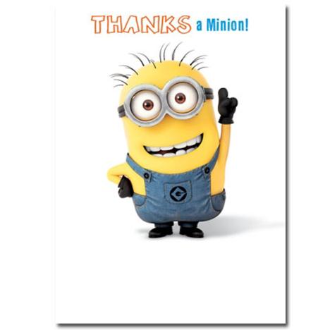 Thanks A Minion Thank You Card  £1.75