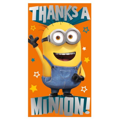Thanks A Minion! Minions Thank You Card  £2.10