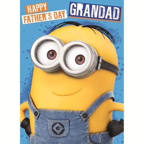 Happy Fathers Day Grandad Minions Card  £1.60