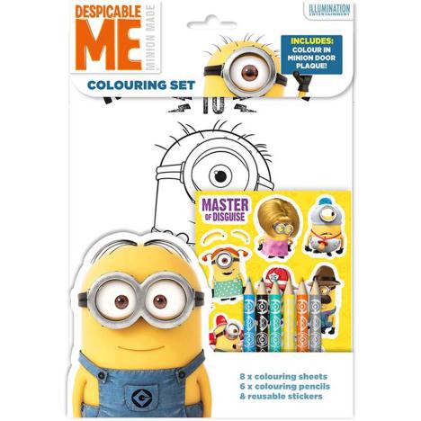 Minions Colouring Set with Stickers  £1.79