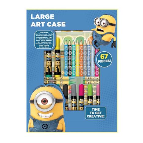 Minions 67 Piece Large Art Case  £8.99