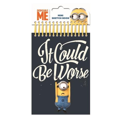 Minions Mini Sketch Book  £1.99