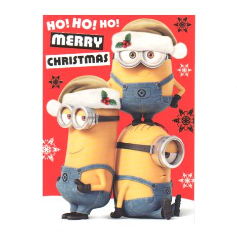Minions Merry Christmas Card  £1.60
