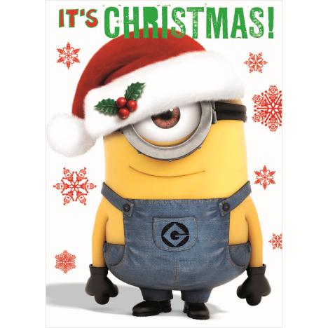Its Christmas Minions Christmas Card  £1.60
