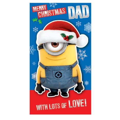 Minions Dad Christmas Card  £2.39