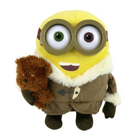 28cm Ice Village Bob With Bear Minions Soft Toy  £21.99