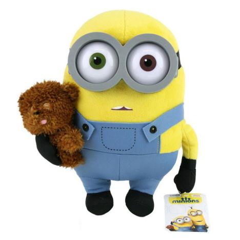 28cm Bob With Bear Minions Soft Toy   £19.99