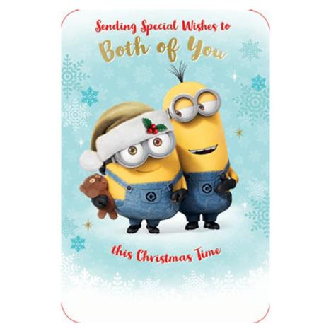 Minions To You Both Christmas Card  £2.10