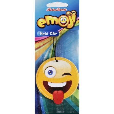 Emoji New Car Wink Air Freshener  £1.65
