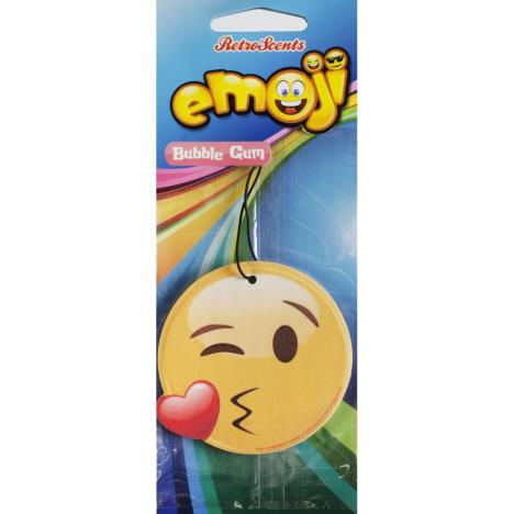 Emoji Bubble Gum Kiss Air Freshener  £1.65