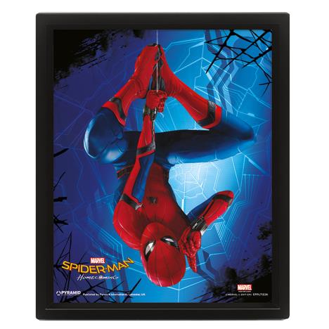 3D Spiderman Homecoming Collectors Framed Picture  £9.99
