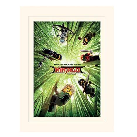 Lego Ninjago Movie Maxi Framed Print (30 x 40cm)   £14.99