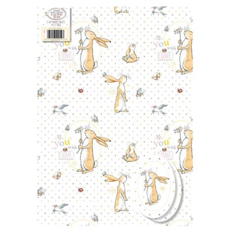 Guess How Much I Love You Gift Wrap & Tags  £2.20