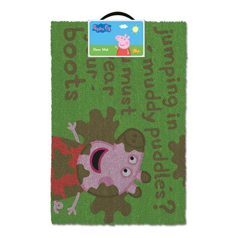 Peppa Pig Muddy Puddles Door Mat  £9.99