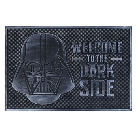 Star Wars Welcome To The Dark Side Rubber Doormat  £12.99