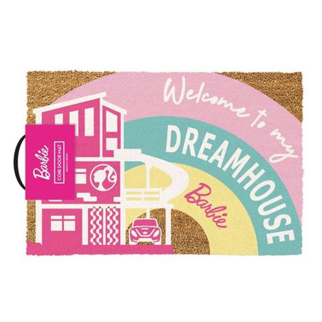Barbie Welcome To My Dreamhouse Doormat   £14.99