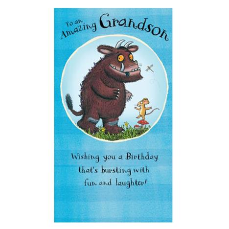 Amazing Grandson The Gruffalo Birthday Card  £2.45