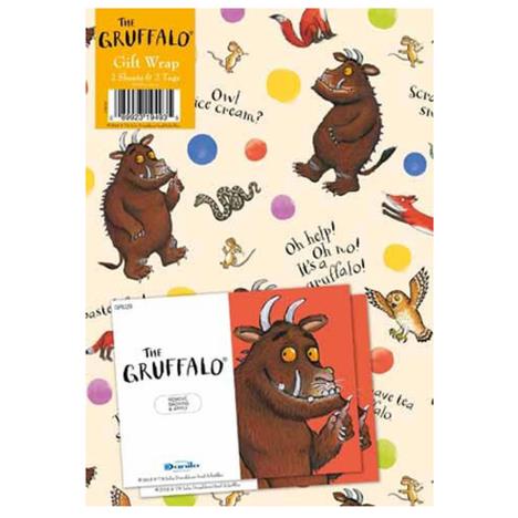 The Gruffalo Gift Wrap & Tags  £2.20