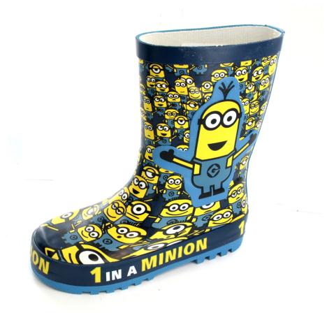 Kids Many Minions PVC Wellington Boots  £14.99