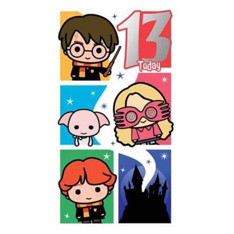 Harry Potter 13 Today 13th Birthday Card  £2.10