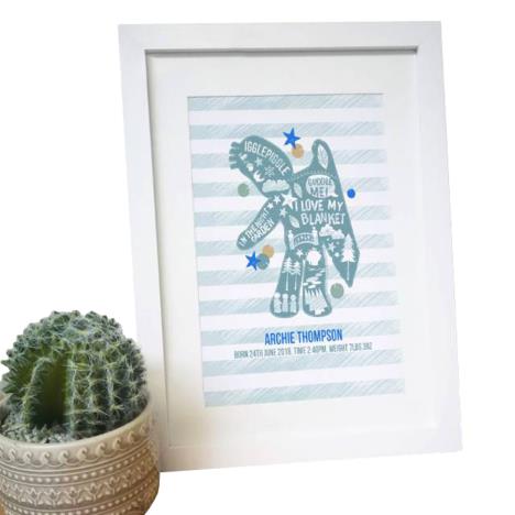 Personalised In The Night Garden Igglepiggle Framed Print  £19.99