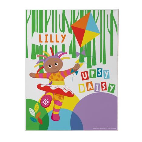 Personalised Upsy Daisy Kite Canvas Print  £14.99