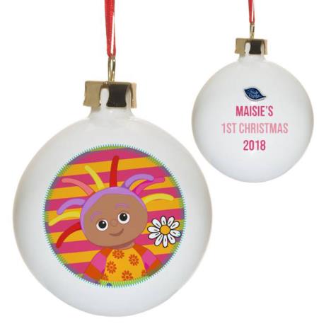 Personalised In The Night Garden Upsy Daisy Bauble 1st Christmas Bauble  £12.99