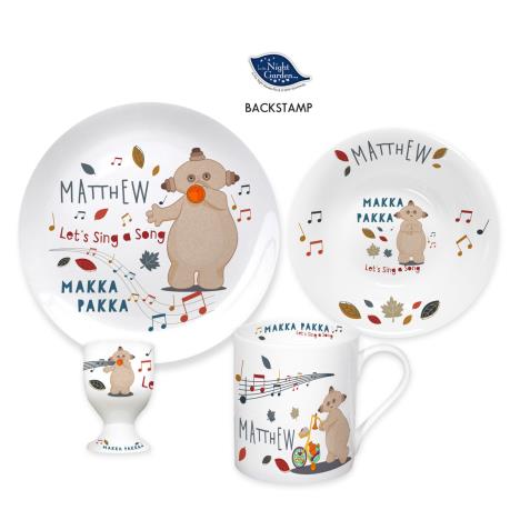 Personalised Musical Makka Pakka Breakfast Set  £39.99