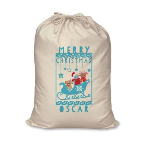Personalised In The Night Garden Snowtime Sack  £14.99