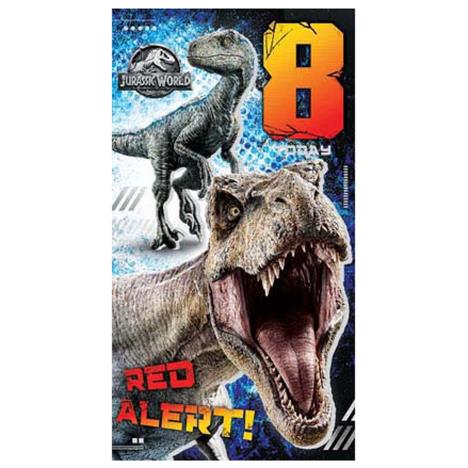 Jurassic World 8th Birthday Card  £2.45