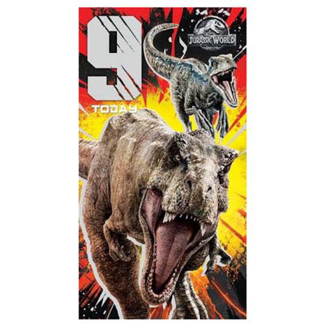 Jurassic World 9th Birthday Card  £2.45
