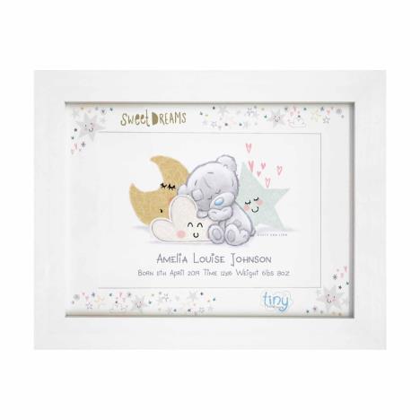Personalised Tiny Tatty Teddy Sweet Dreams A4 Framed Print  £19.99